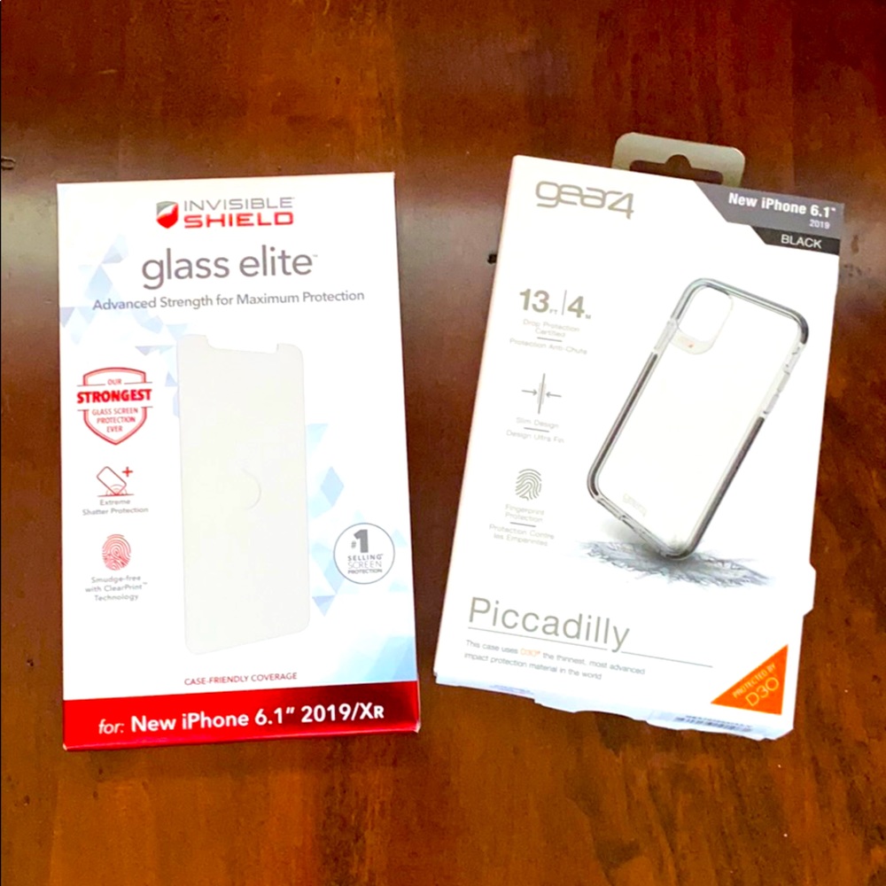 iPhone 6.1” 2019/Xr Case and screen protector